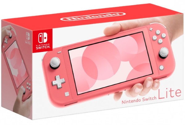 Nintendo Switch Lite Console Coral